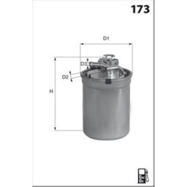 ELG5330 FILTRE A GASOIL VL