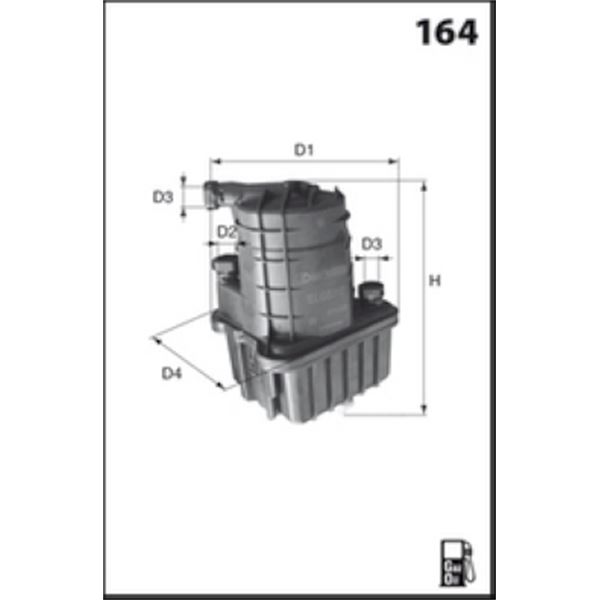 ELG5317 FILTRE A GASOIL VL
