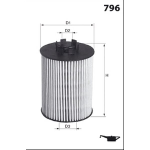 ELH4790 FILTRE A HUILE PL