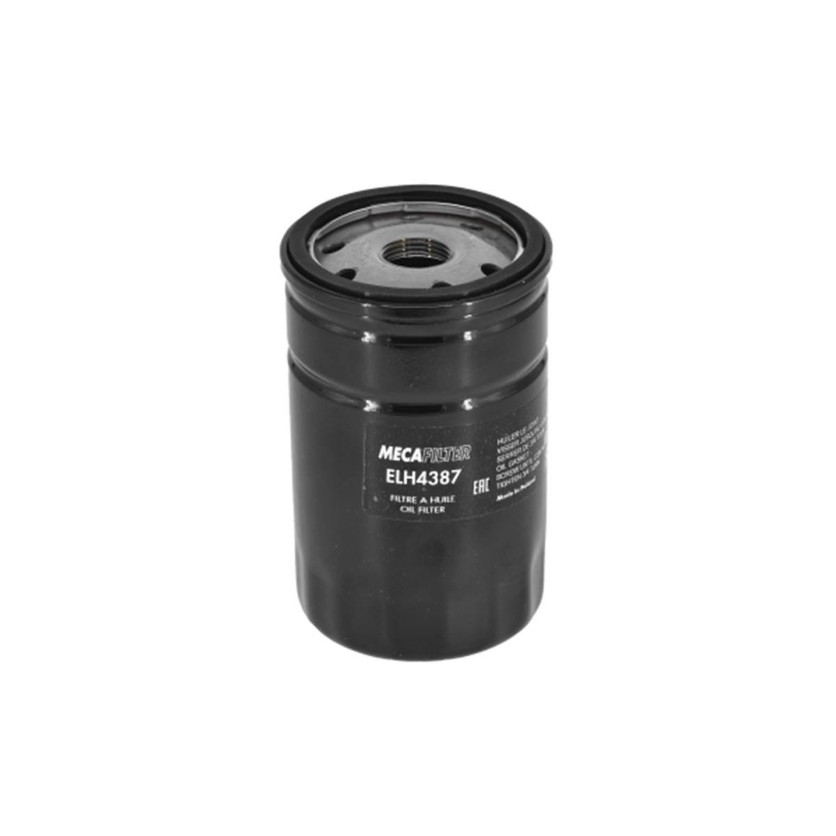 Elh4387 Filtre A Huile Vl