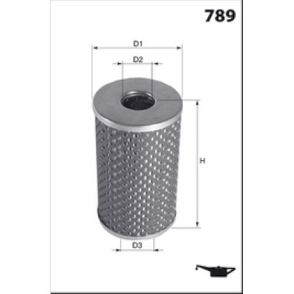 ELH4173 FILTRE A HUILE VL