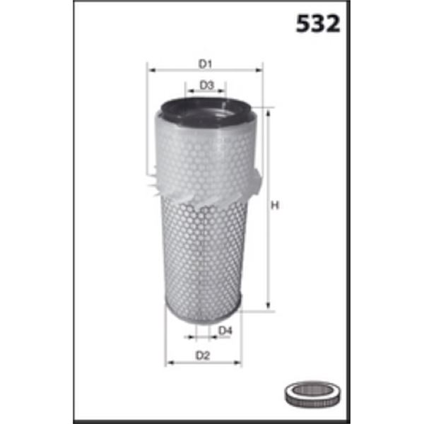 EL3827 FILTRE A AIR VL