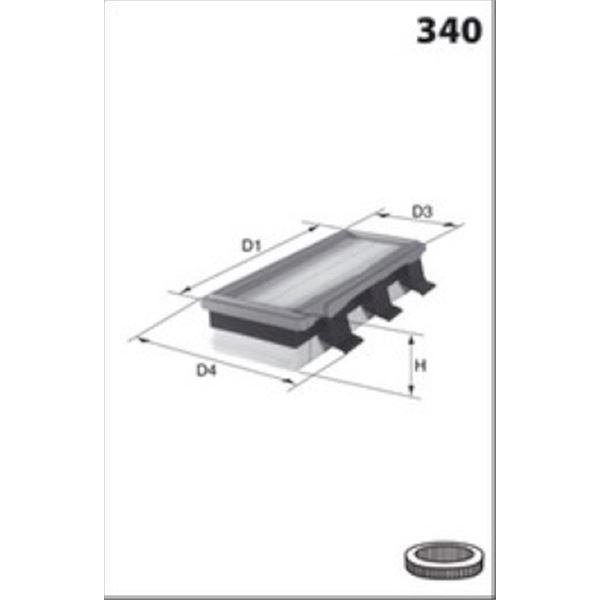 ELP3726 FILTRE A AIR VL