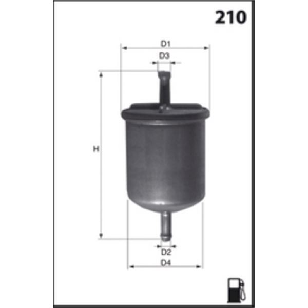 ELE3652 FILTRE A ESSENCE VL