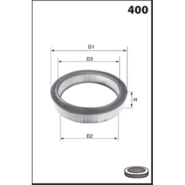 EL3420 FILTRE A AIR VL