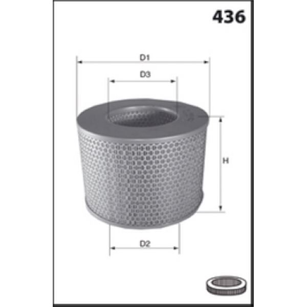 EL3157 FILTRE A AIR VL