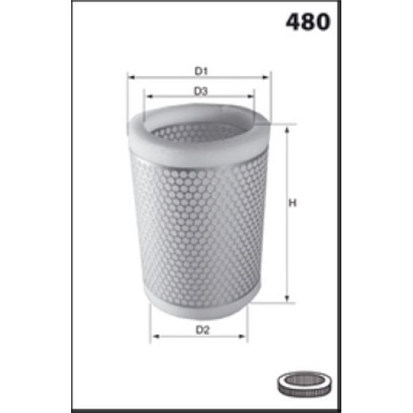 EL1589 FILTRE A AIR VL
