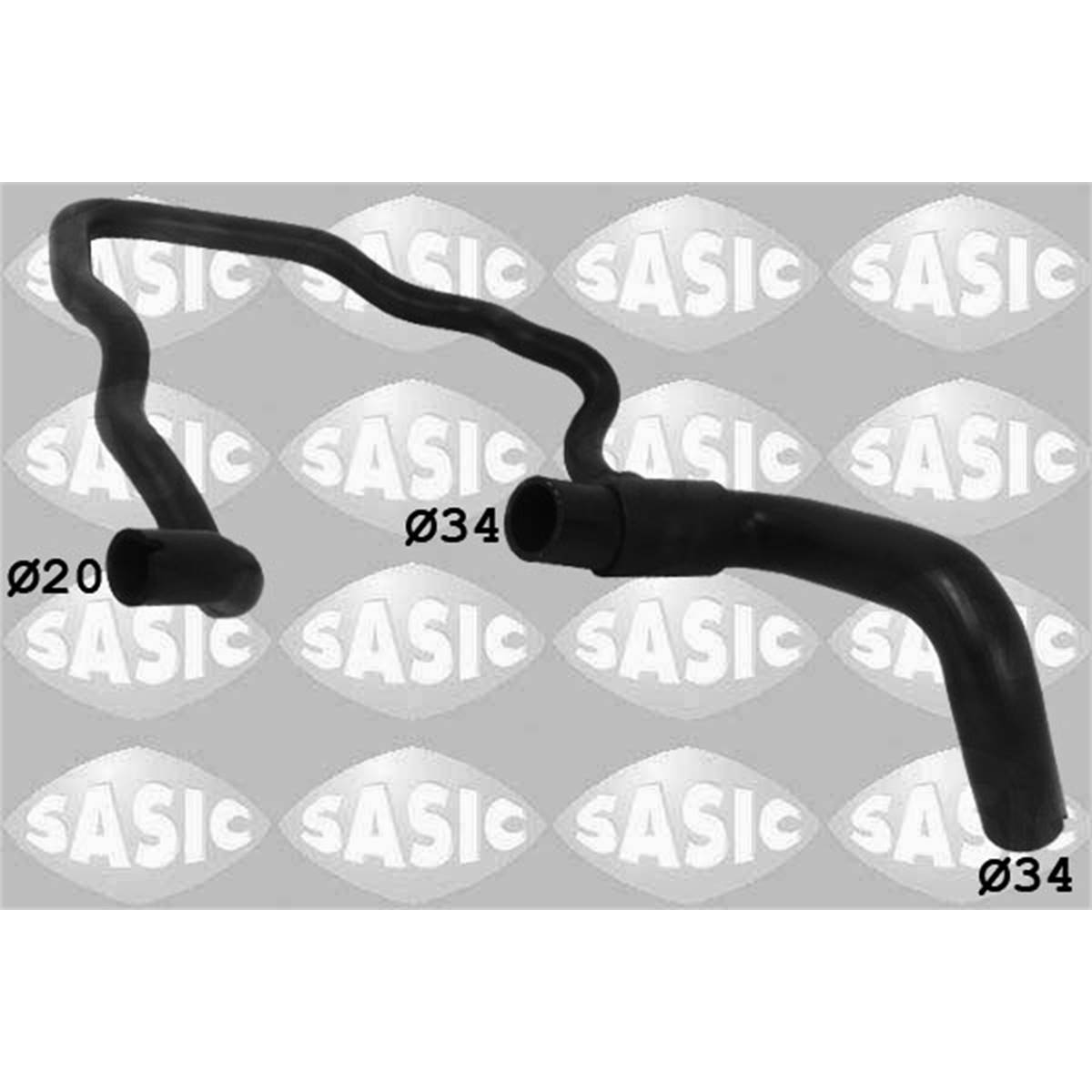 3406211 Durit Radiateur Inf.