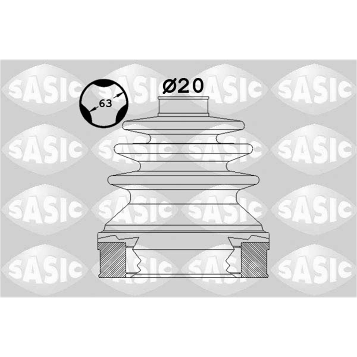 1900003 Kit Soufflet De Transm