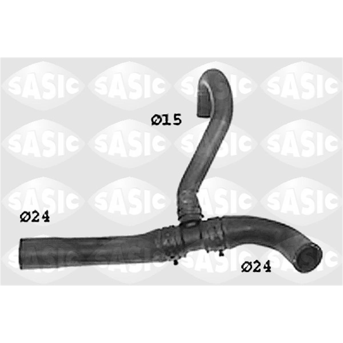 Swh6782 Durit Radiateur Sup.