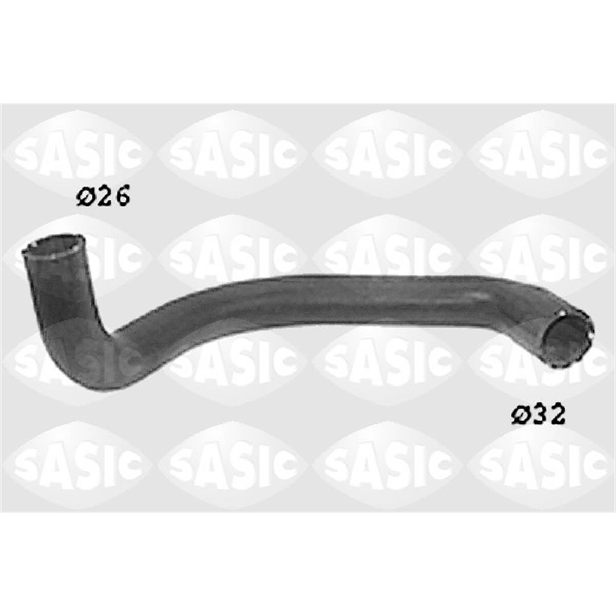 Swh6692 Durit Radiateur Inf.