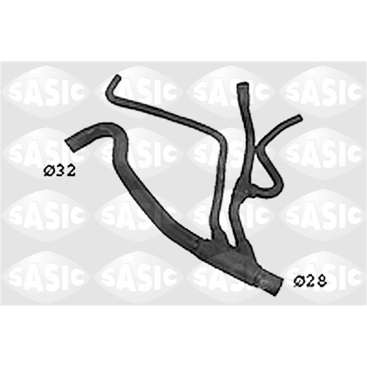 Swh4330 Durit Radiateur Inf.