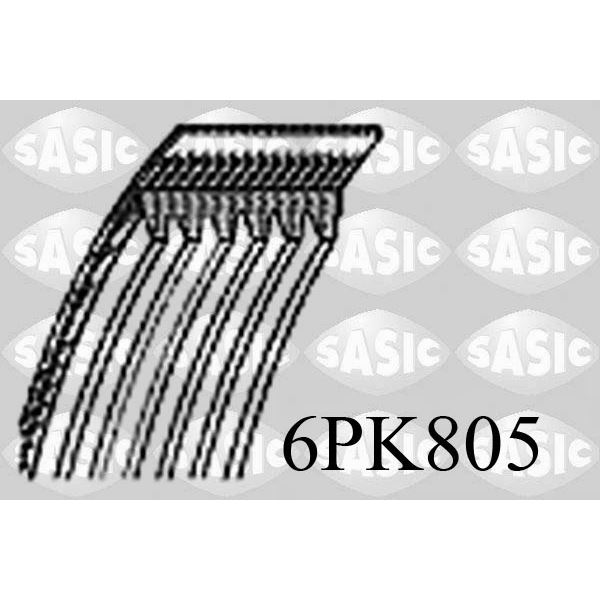 6PK805 COURROIE ACC. POLY V