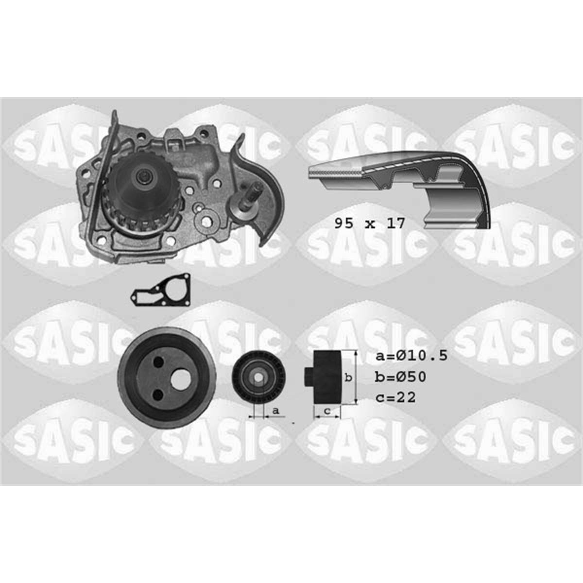 3904006 Kit Dist. Pompe A Eau