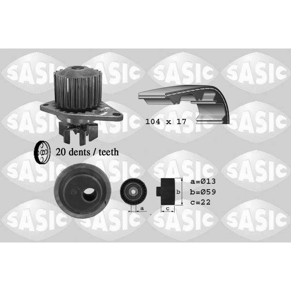 3900020 KIT DIST. POMPE A EAU