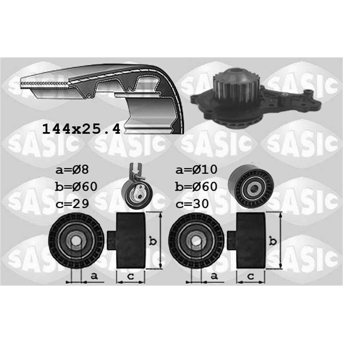 3900009 Kit Dist. Pompe A Eau