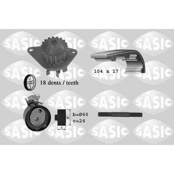 3900003 KIT DIST. POMPE A EAU