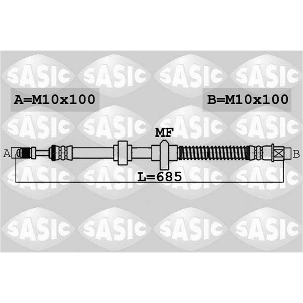 6600057 Flexible De Frein