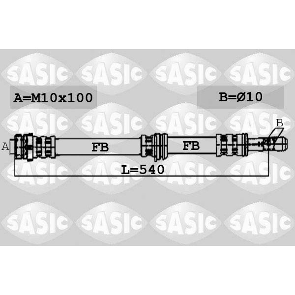 6606061 FLEXIBLE DE FREIN