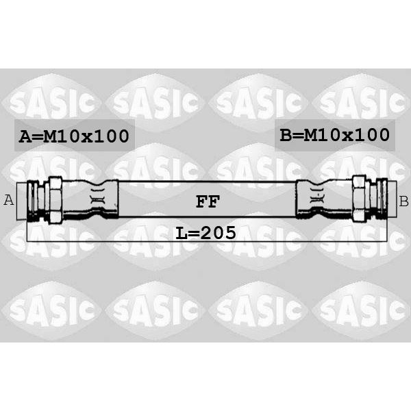 SBH0161 FLEXIBLE DE FREIN