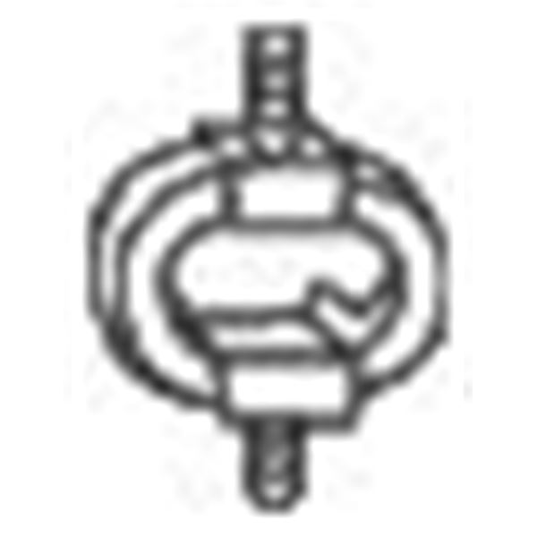 1 silentbloc d'échappement Bosal 255008
