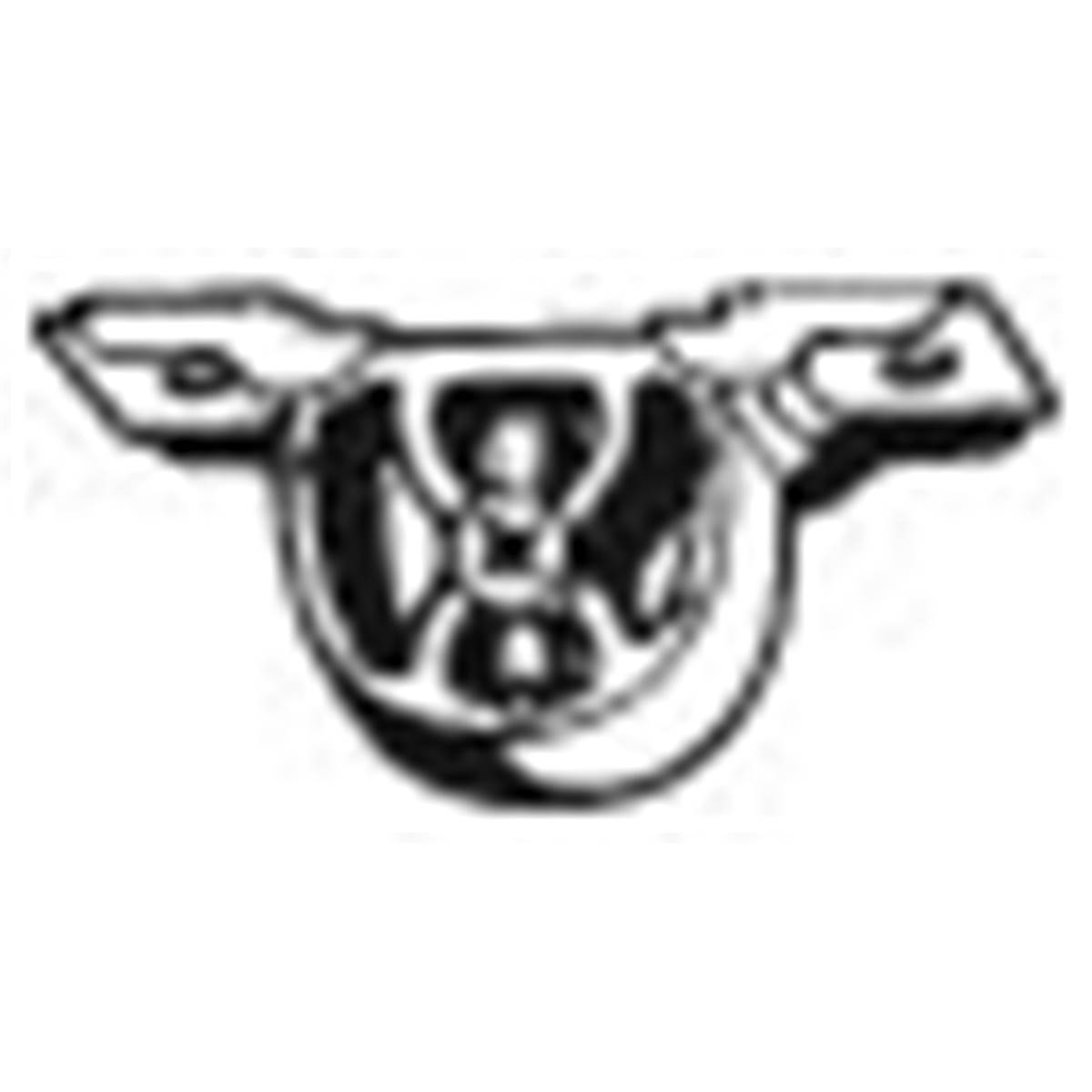 Silentbloc D'échappement Bosal 255483