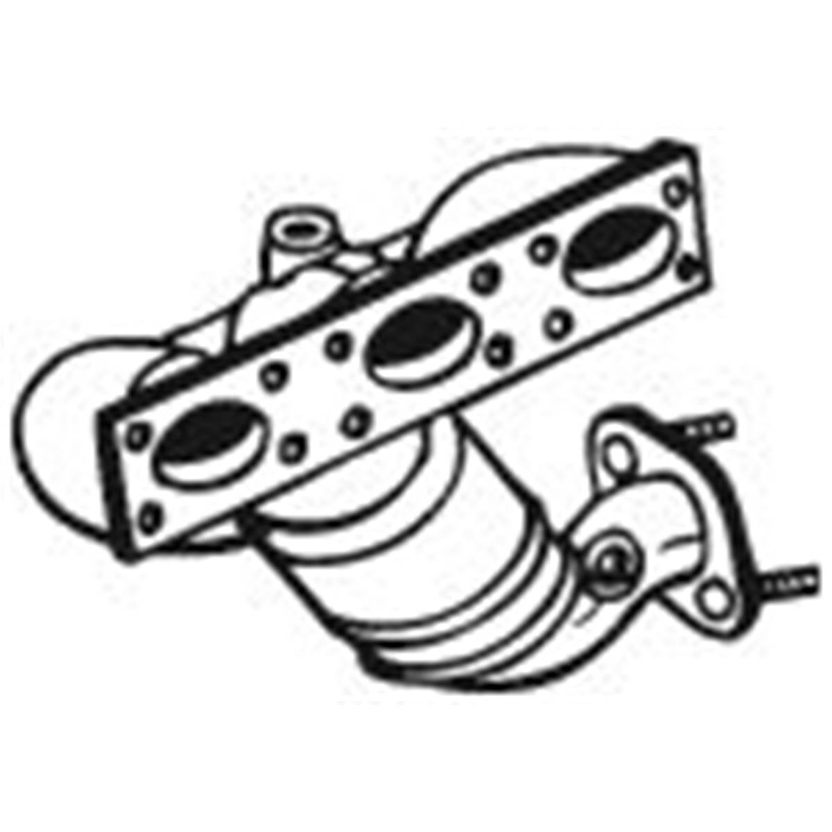 Catalyseur Bosal 099115