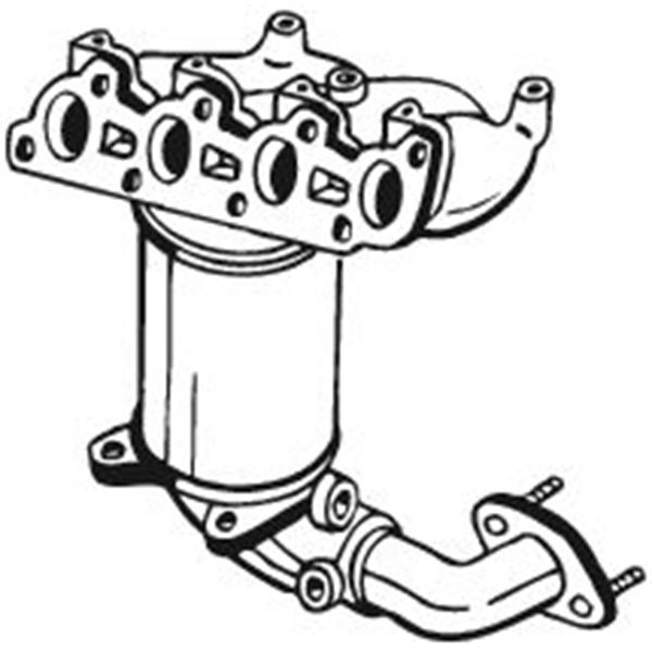 1 catalyseur Bosal 099346