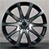 Jante aluminium Cesam 16 pouces Black Poli Brillant