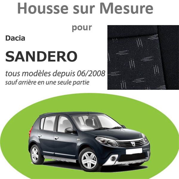 Housse Premium pour Duster / Sandero tous modèles De 06/2008 à ...