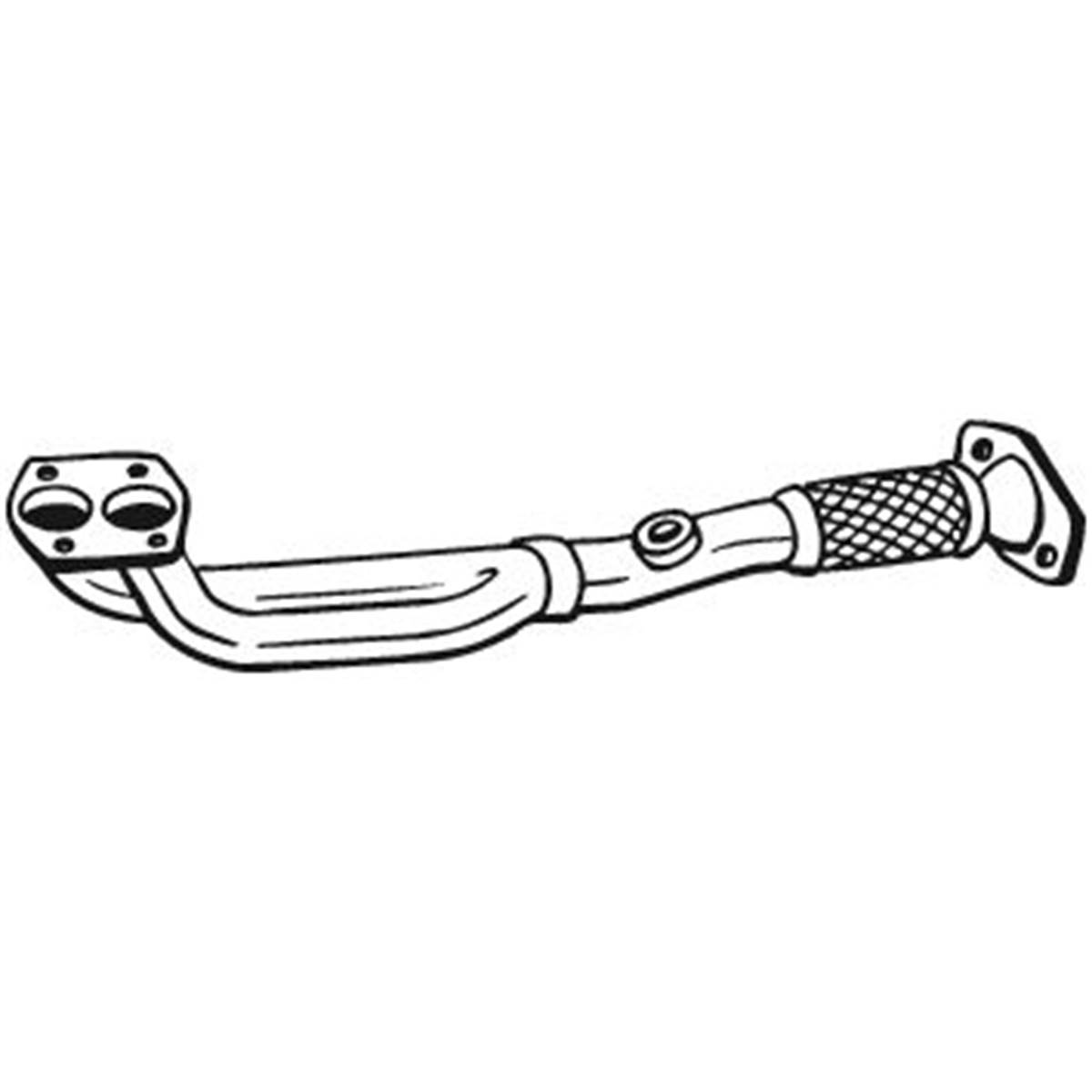 Tuyau D'échappement Bosal 750067