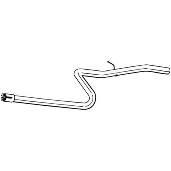1 tuyau d'échappement Bosal 889005
