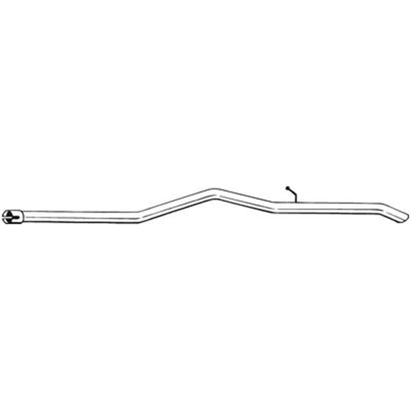 1 tuyau d'échappement Bosal 953049
