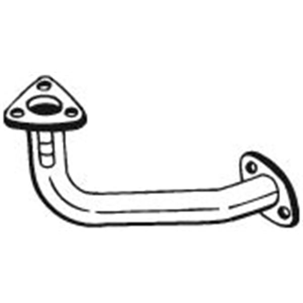 1 tuyau d'échappement Bosal 700083