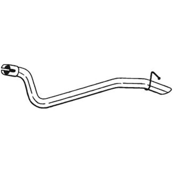 1 tuyau d'échappement Bosal 770431
