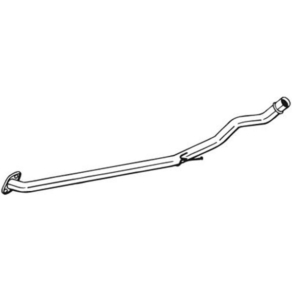 1 tuyau d'échappement Bosal 851037