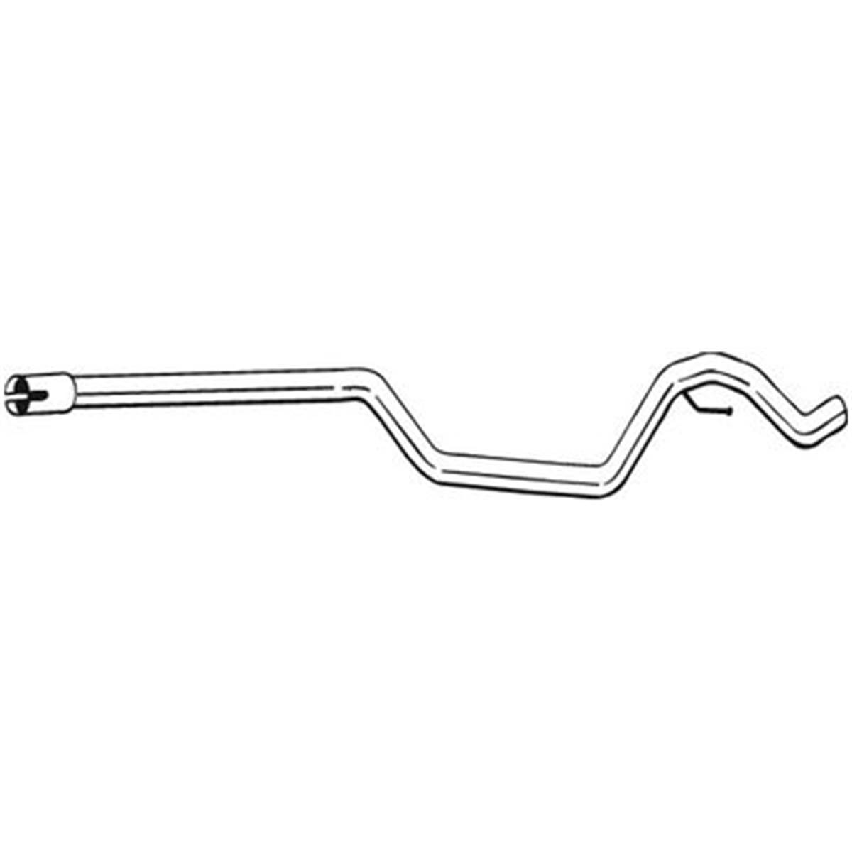 Tuyau D'échappement Bosal 855001