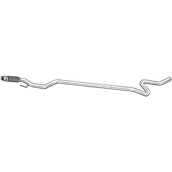 1 tuyau d'échappement Bosal 950057