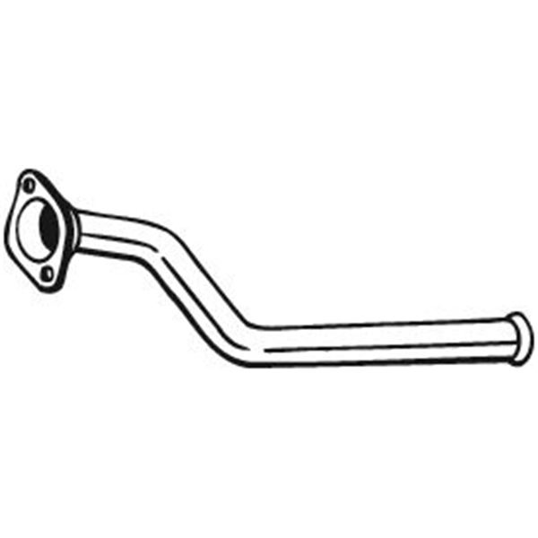 1 tuyau d'échappement Bosal 750079