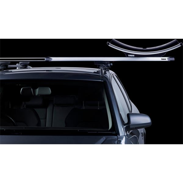 2 barres de toit Thule 892 Slidebar