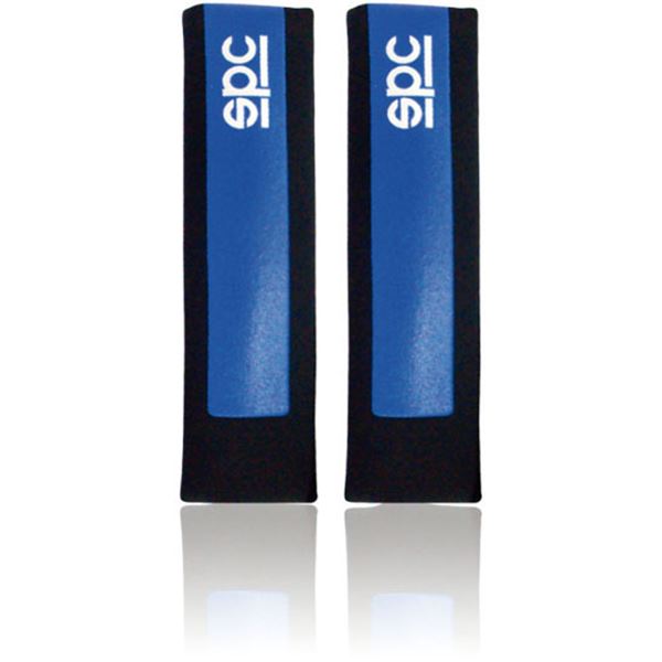 2 fourreaux de ceinture noirs et bleus Sparco