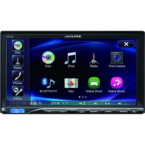 Autoradio multimédia Alpine ICS-X8