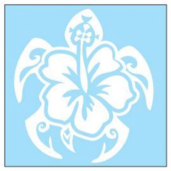 Adhésif Zoe Bidules Hawaï blanc Cadox