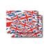 Feuilles adhésives Cadox retro UK x2