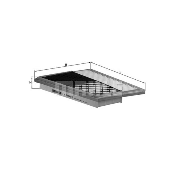 Filtre à air LX1850/1 Knecht