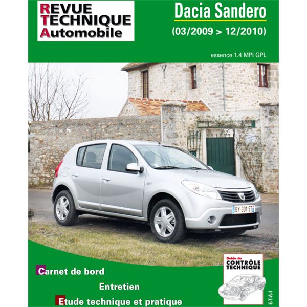 Pour Dacia Sandero 1.4I 75 8V (55KW) GPL M5 de 03/2099 à 12/2010