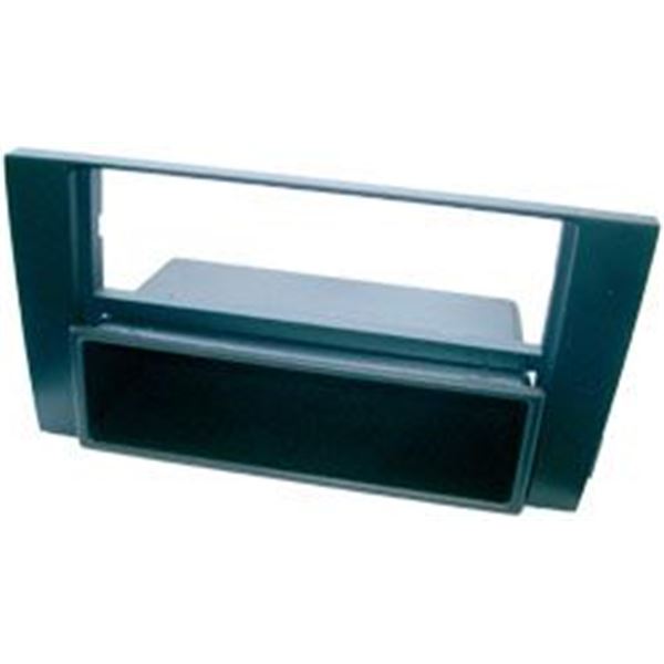 Support Décor Autoradio NN ISO noir Spécial AUDI A6 2002 >< 05/04