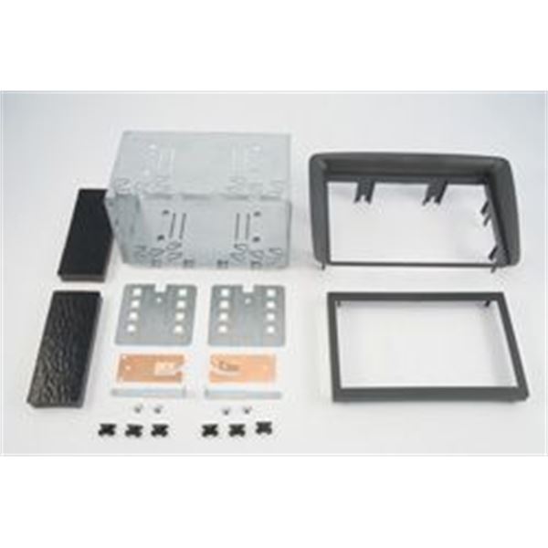 Support Décor double DIN (noir) Autoradio spécial FIAT PANDA 2003