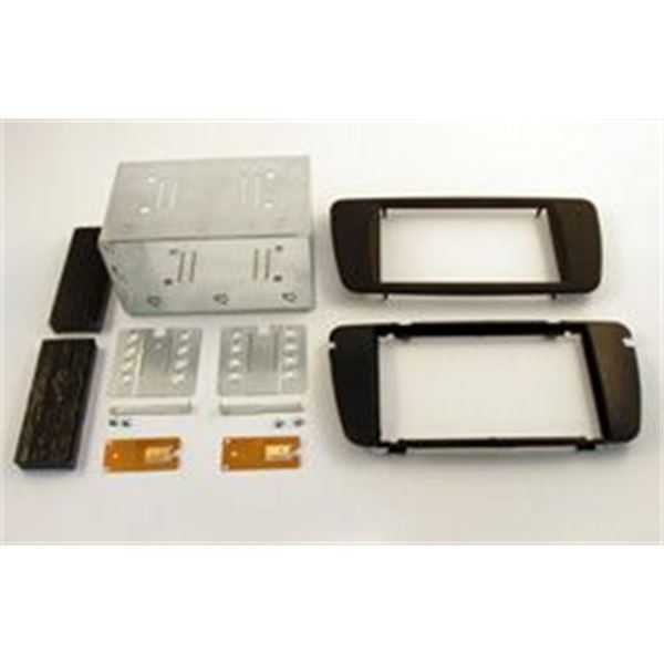 Support Décor double DIN (noir anthracite) Autoradio spécial SEAT IBIZA 2 08>
