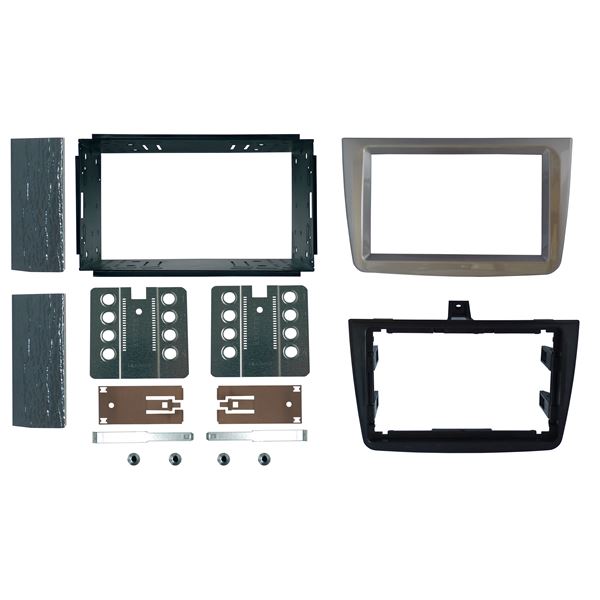 Support Décor double DIN (noir) Autoradio spécial ALFA MITO